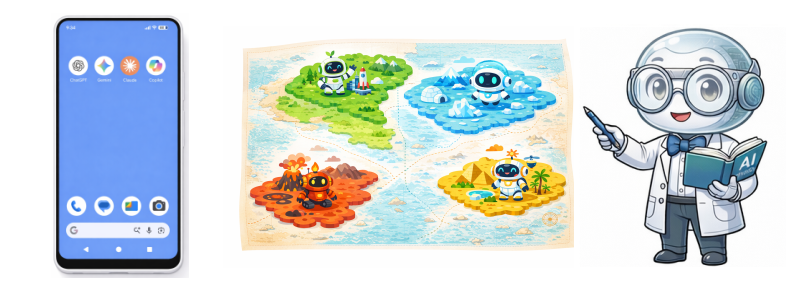 代表的な4つのAIマップ